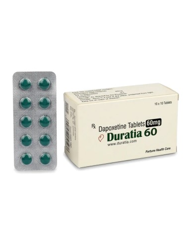 Duratia 60 (Dapoxetina) - pastile pentru întârzierea ejaculării - imagine principală