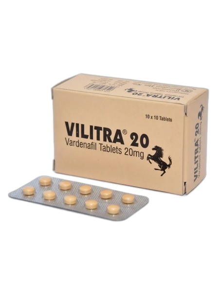 Vilitra 20 mg - pastile pentru erecție fermă - imagine principală