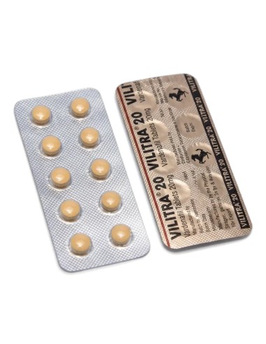 Vilitra 20 mg - pastile pentru erecție fermă - imagine secundară