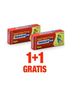 Oferta TADACIP 1+1 GRATIS - comprimate pentru erecție - imagine principală