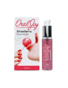 Oral Joy Strawberry (Căpșuni) 30 ml - gel aromat pentru sex oral - imagine principală