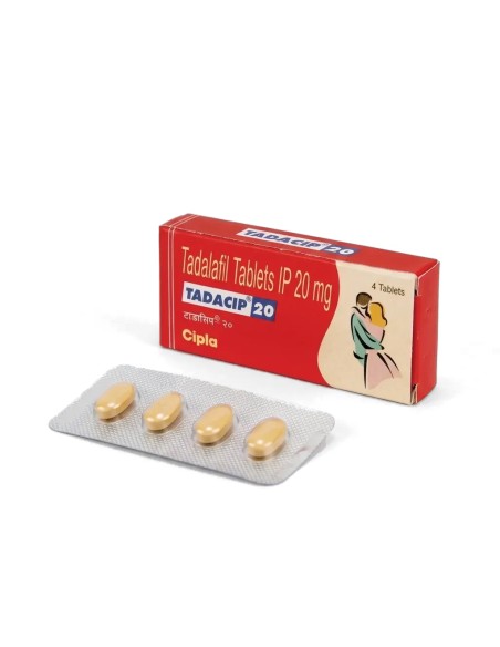 TADACIP 20 MG (4 pastile) - imagine principală
