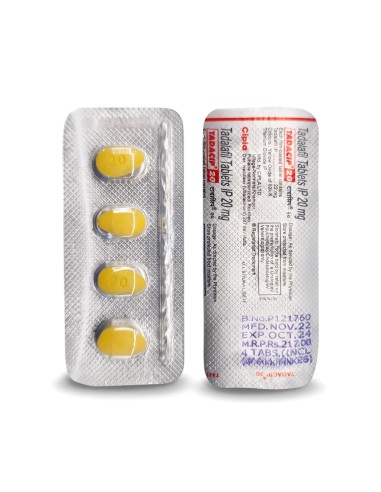 TADACIP 20 MG (4 pastile) - imagine secundară