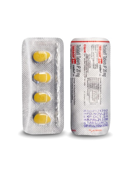 TADACIP 20 MG (4 pastile) - imagine secundară